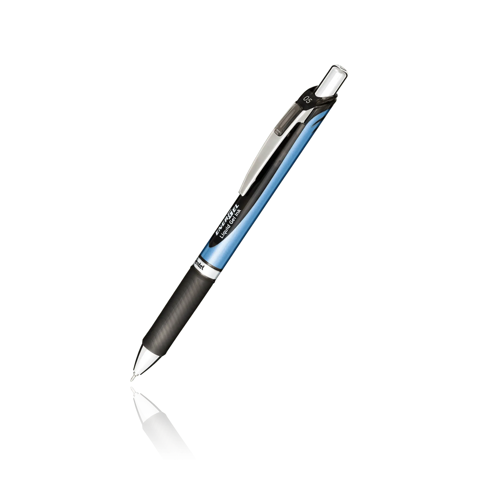 EnerGel RTX Retractable Liquid Gel Pen, (0.7mm) Needle Tip, Medium Line, Violet Ink