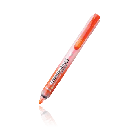Handy-Line S Retractable & Refillable Highlighter, Chisel Tip, Violet Ink