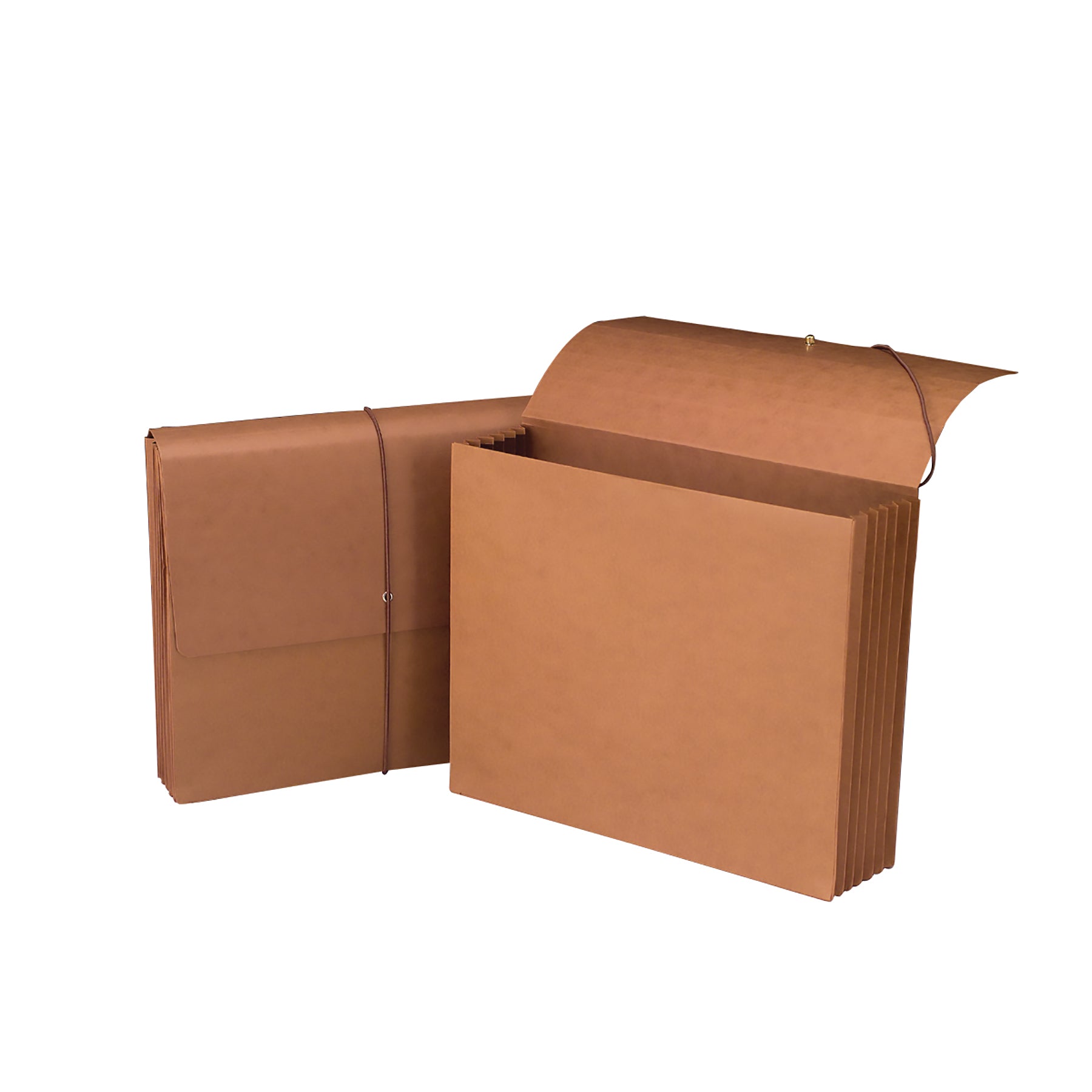 Bulk Discounts on Smead Wallets - Wallet, 5-1/4" Expansion, Flap and Cord Closure, Letter Size, Redrope, 10 per Box (71009)