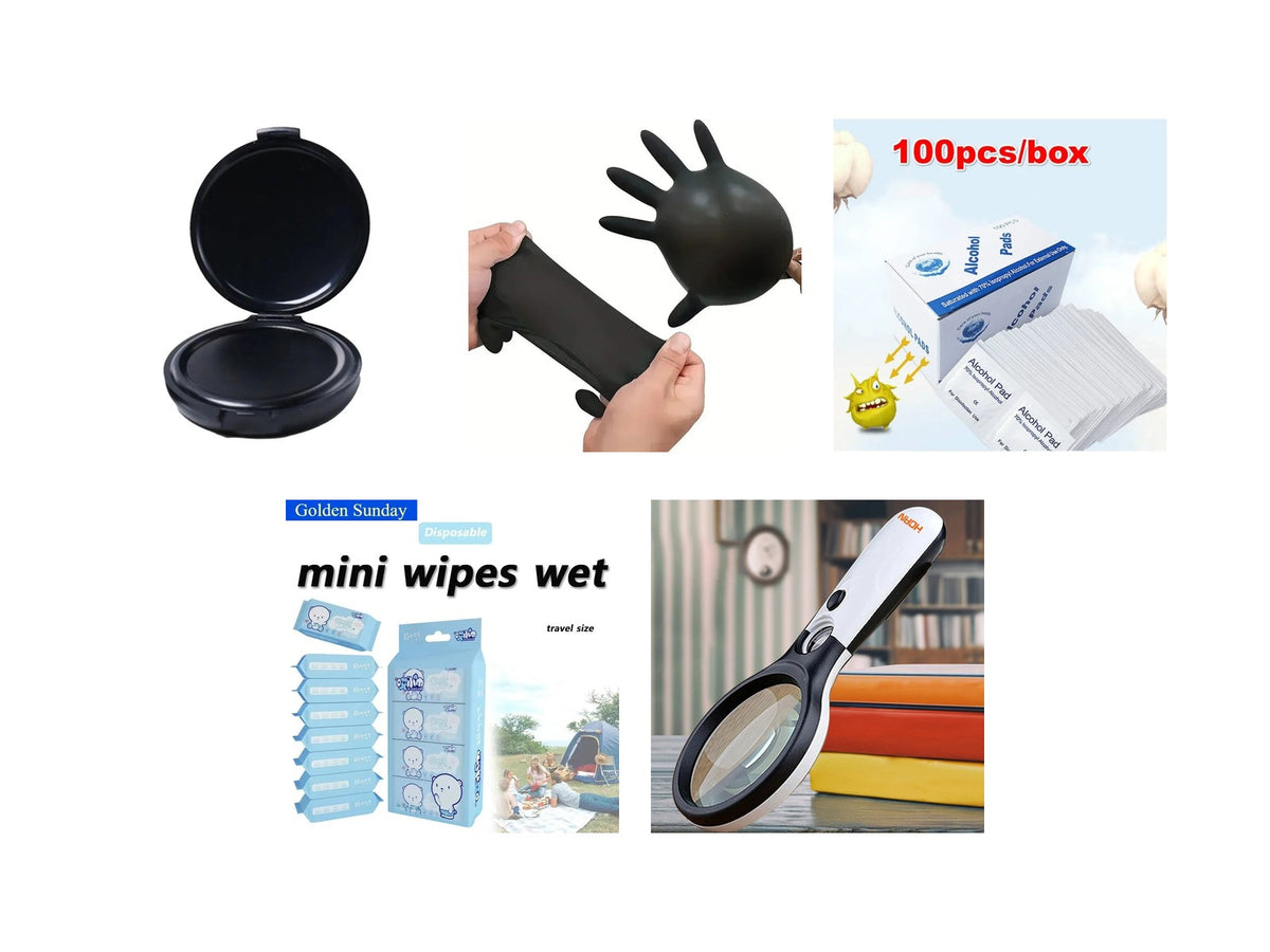 Fingerprinting Field Kit contents