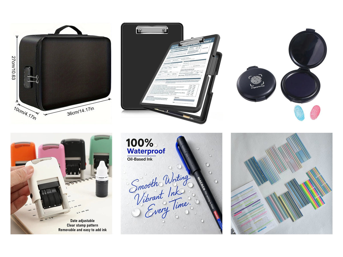 Mobile Notary Document Kit — contents
