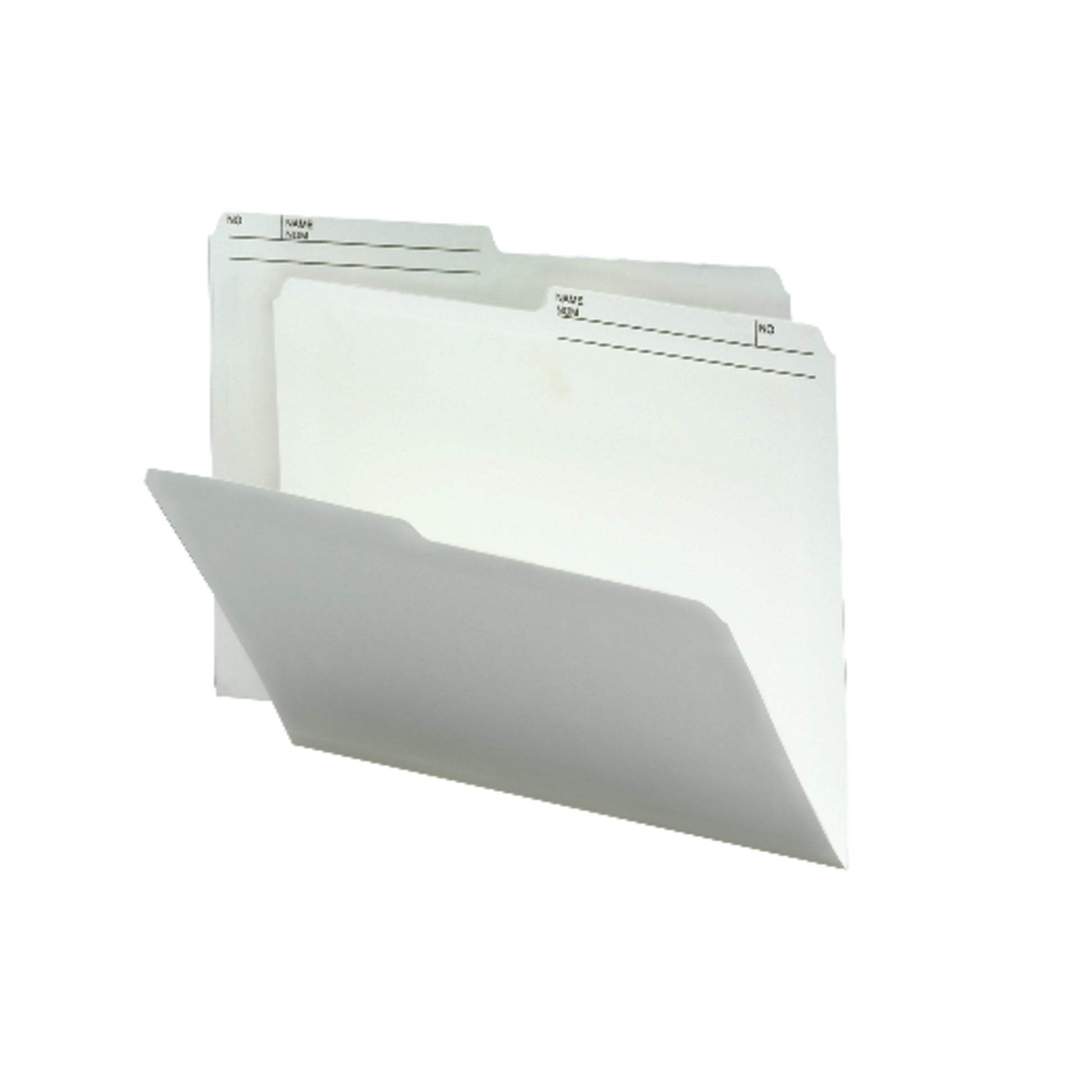Bulk Discounts on Smead Color File Folders - Reversible File Folder, 1/2-Cut Right Printed Tab, Letter Size, Ivory, 100 per Box (10348)