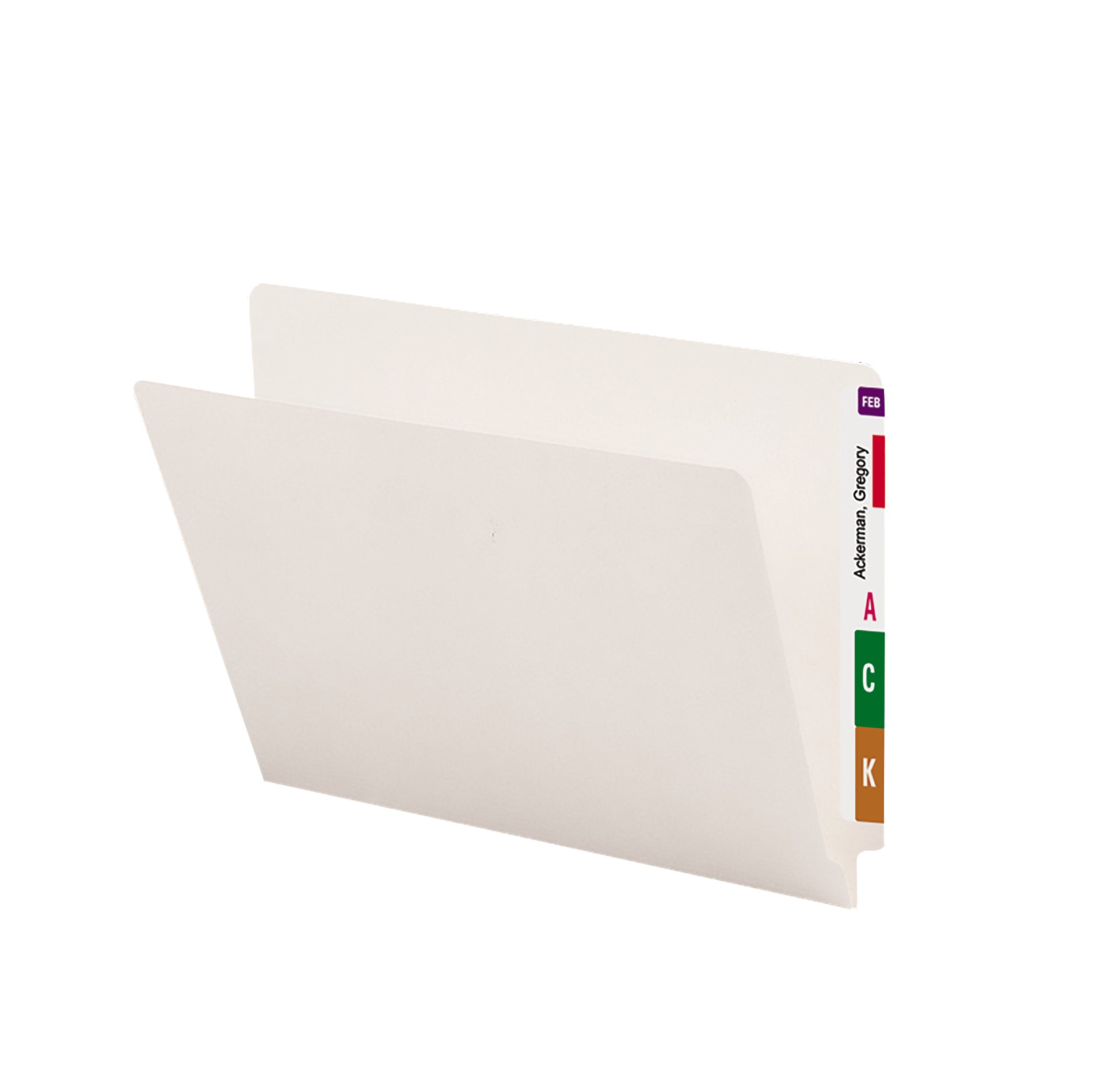 Bulk Discounts on Smead File Folders - End Tab File Folder, Straight-Cut Tab, Letter Size, Ivory, 100 per Box (24506)