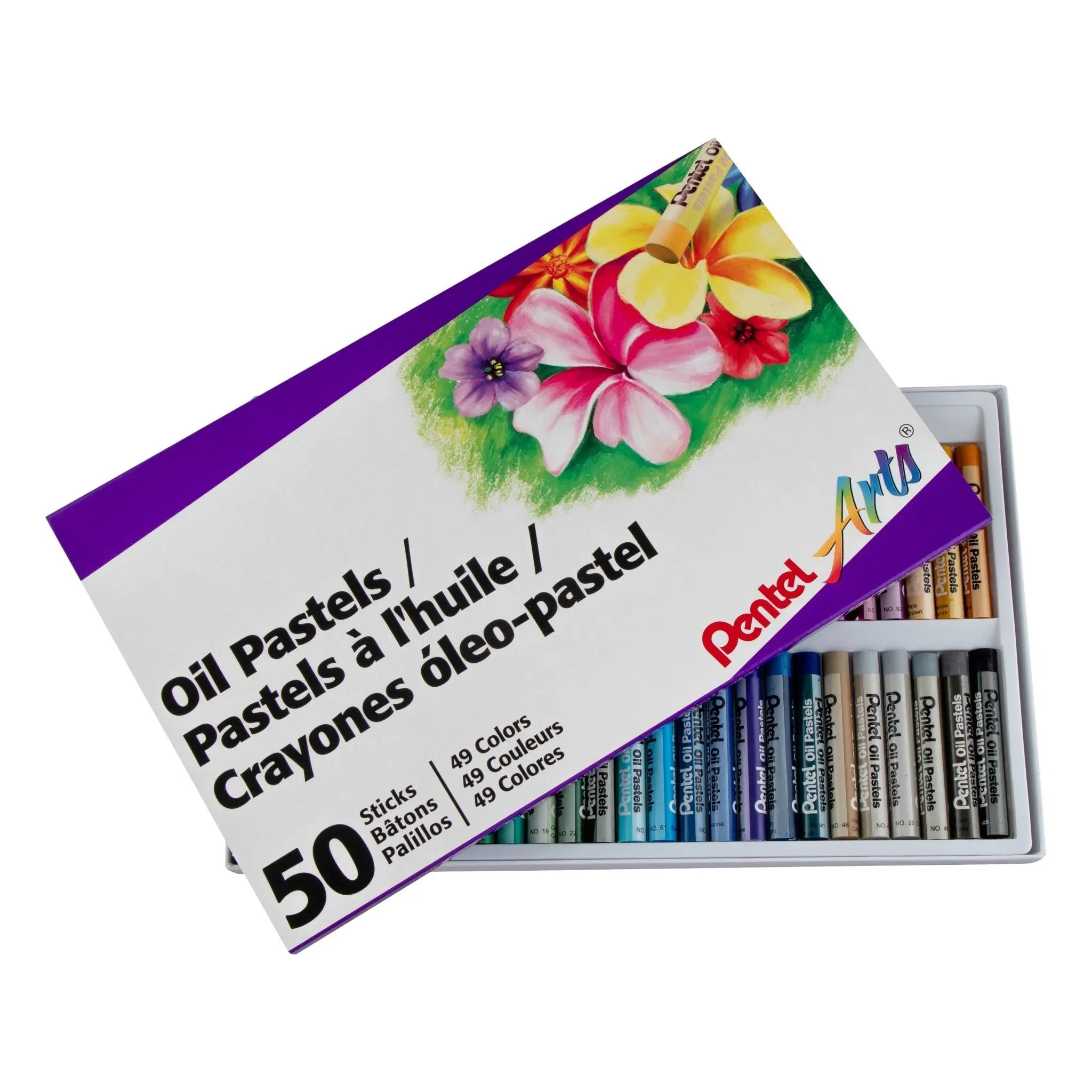 Pentel Arts Pentel Arts Oil Pastels PENPHN12CP