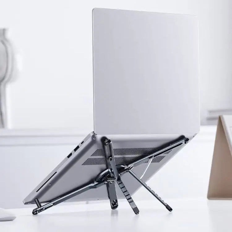 Stand holding a laptop