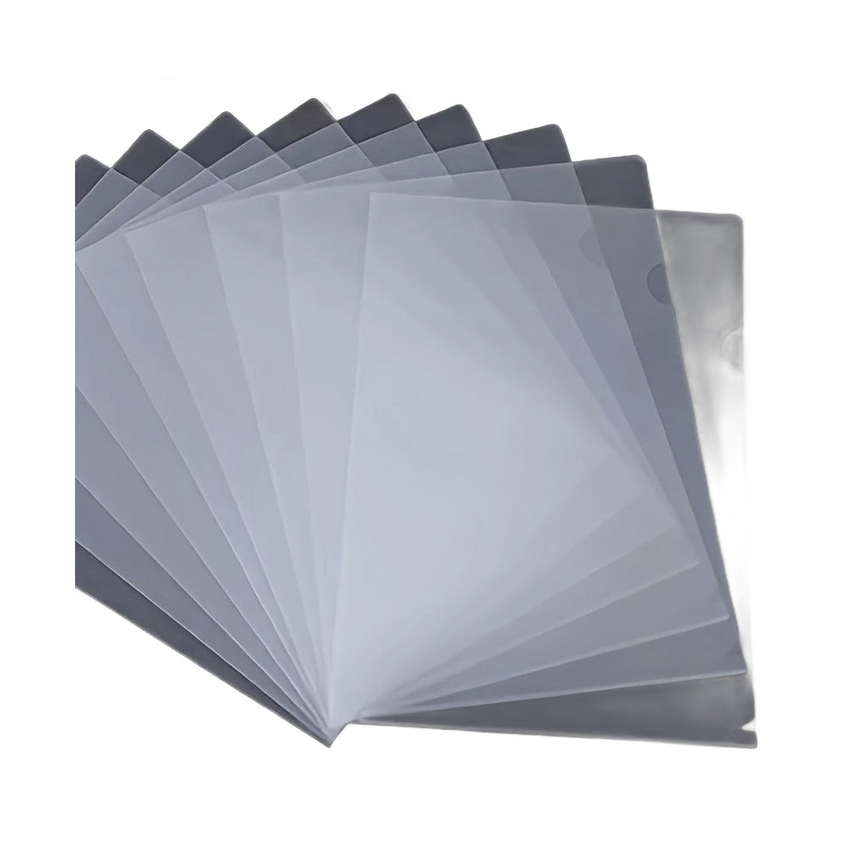 L-Shaped Document Folders, 50 Pack