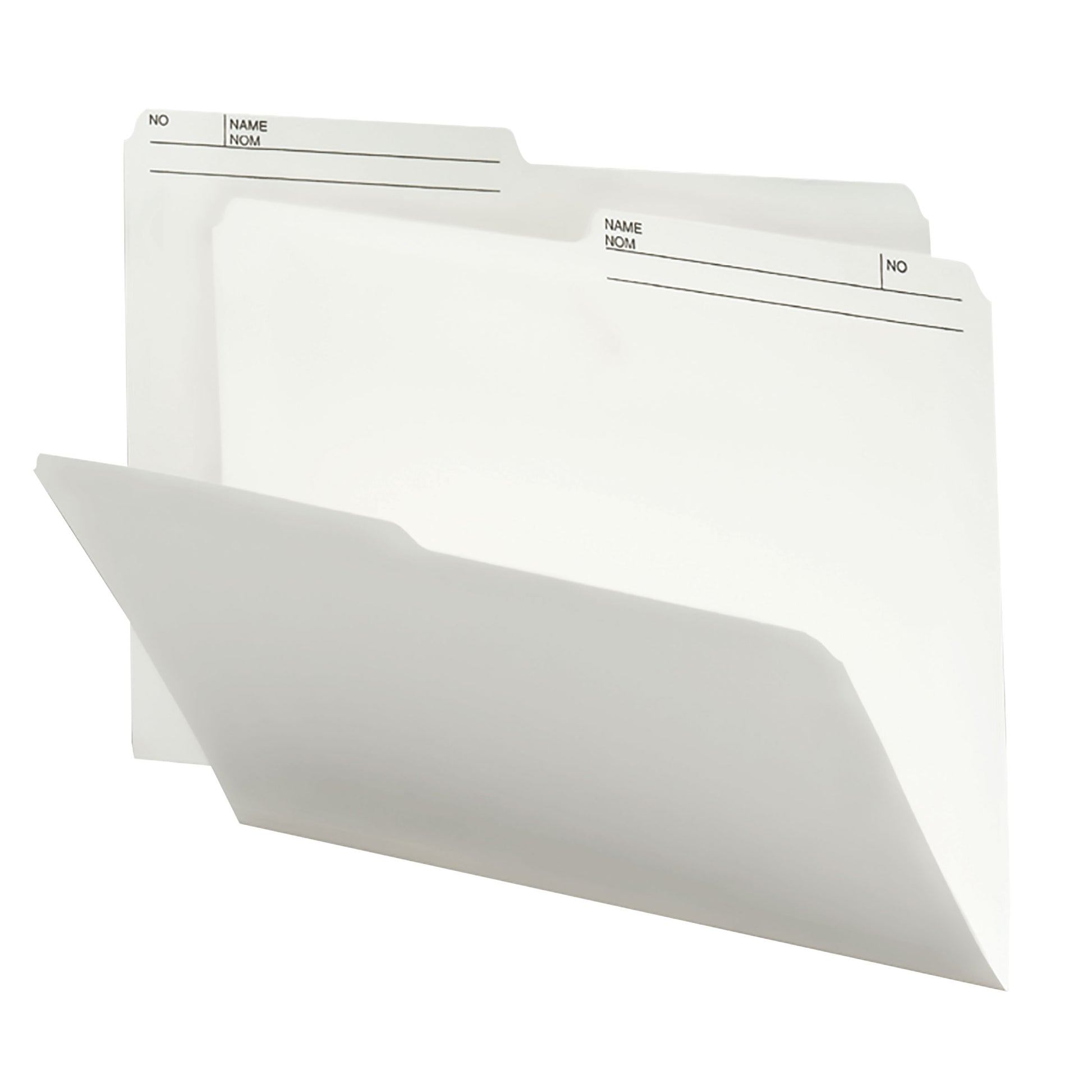 Bulk Discounts on Smead Manila File Folders - Reversible File Folder, 1/2-Cut Printed Right Tab, Letter Size, Ivory, 100 per Box (10146)