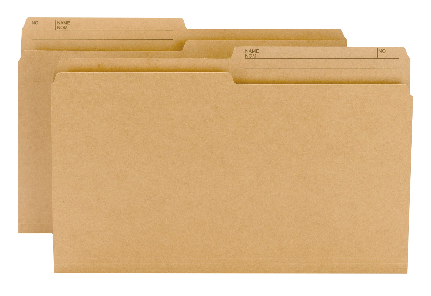 Bulk Discounts on Smead Color File Folders - Reversible File Folder, 1/2-Cut Right Printed Tab, Legal Size, Natural Sand, 100 Per Box (15340)