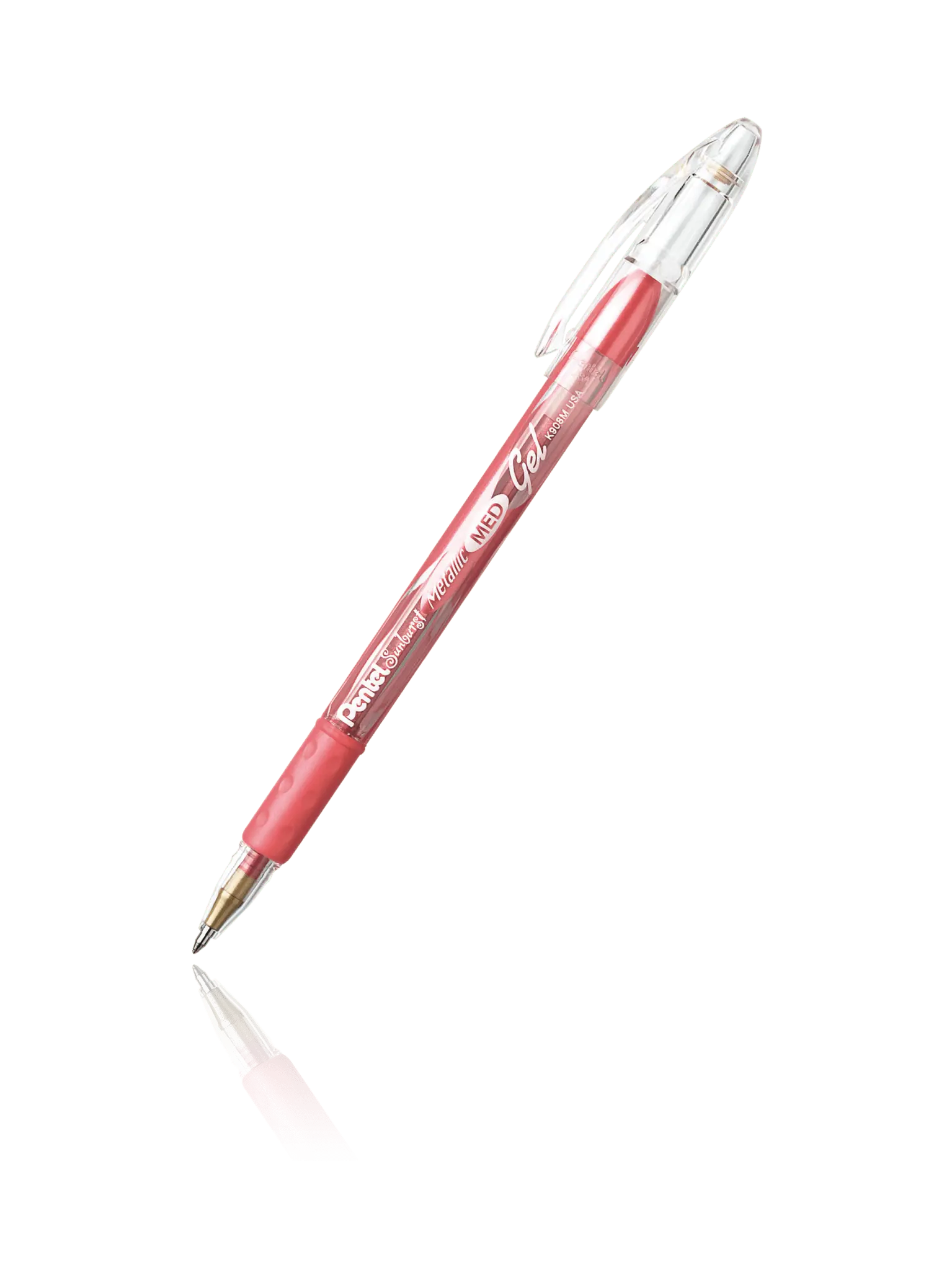 Sunburst Metallic Gel Pen, Medium Line, Permanent Violet Ink