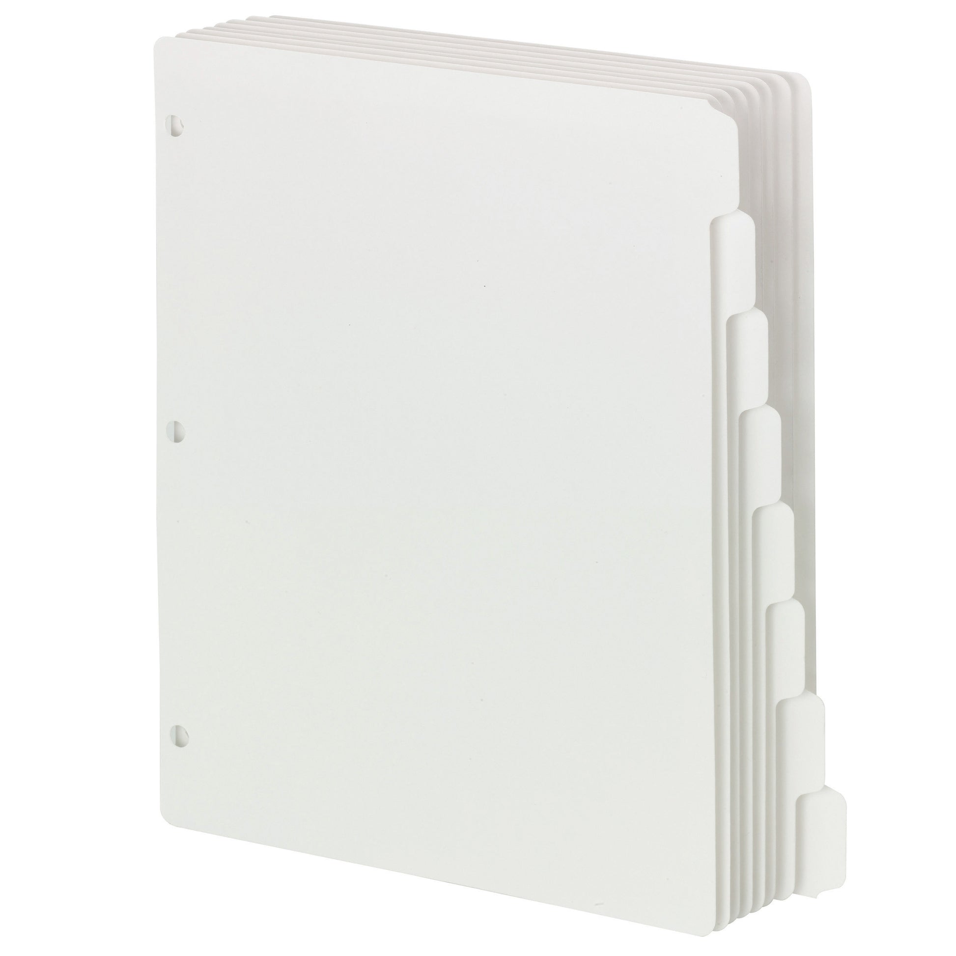 Bulk Discounts on Smead Three-Ring Binder Accessories - Three-Ring Binder Index Dividers, 1/8-Cut Tab, Letter Size, White, 96 per Box (89418)